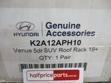 Hyundai Venue QX Genuine Accessories Roof Racks New Part