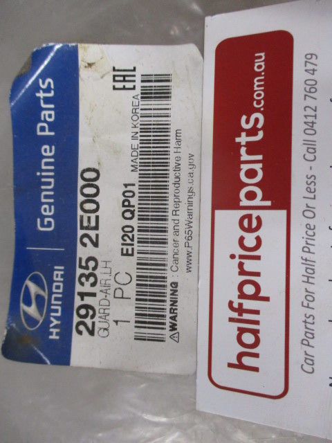 Hyundai Tucson Genuine Left Hand Front Air Guard New Part