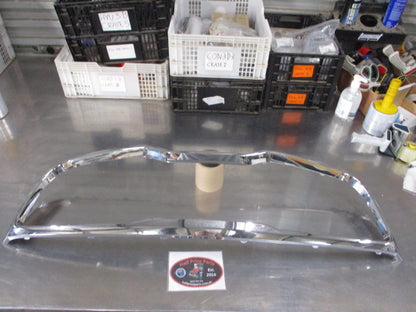 Kia Carnival Genuine Chrome Outer Front Upper Grille Surround New Part