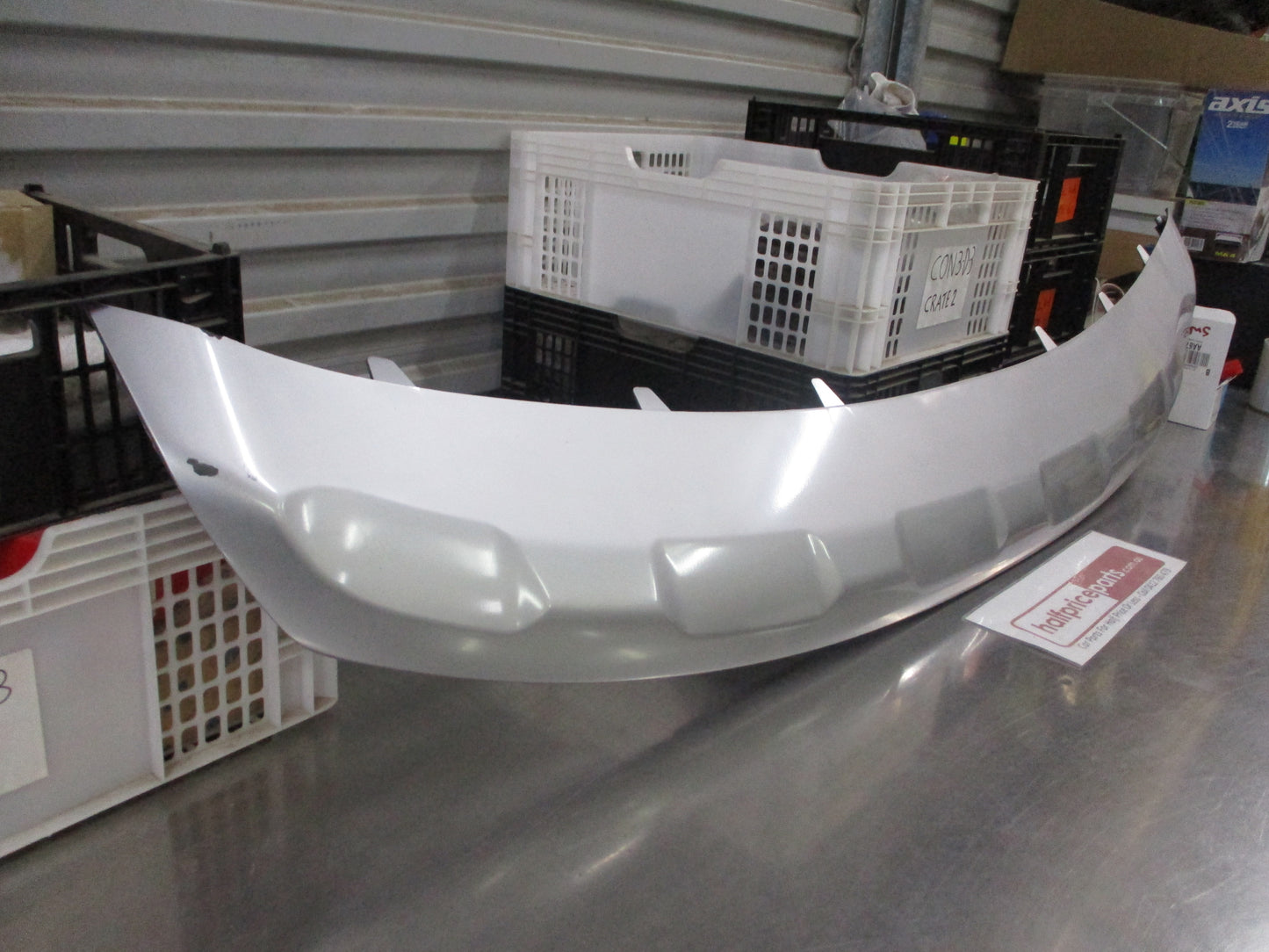 Kia Sorento Genuine Front Lower Bumper Skid Plate (Factory Silver) New Part