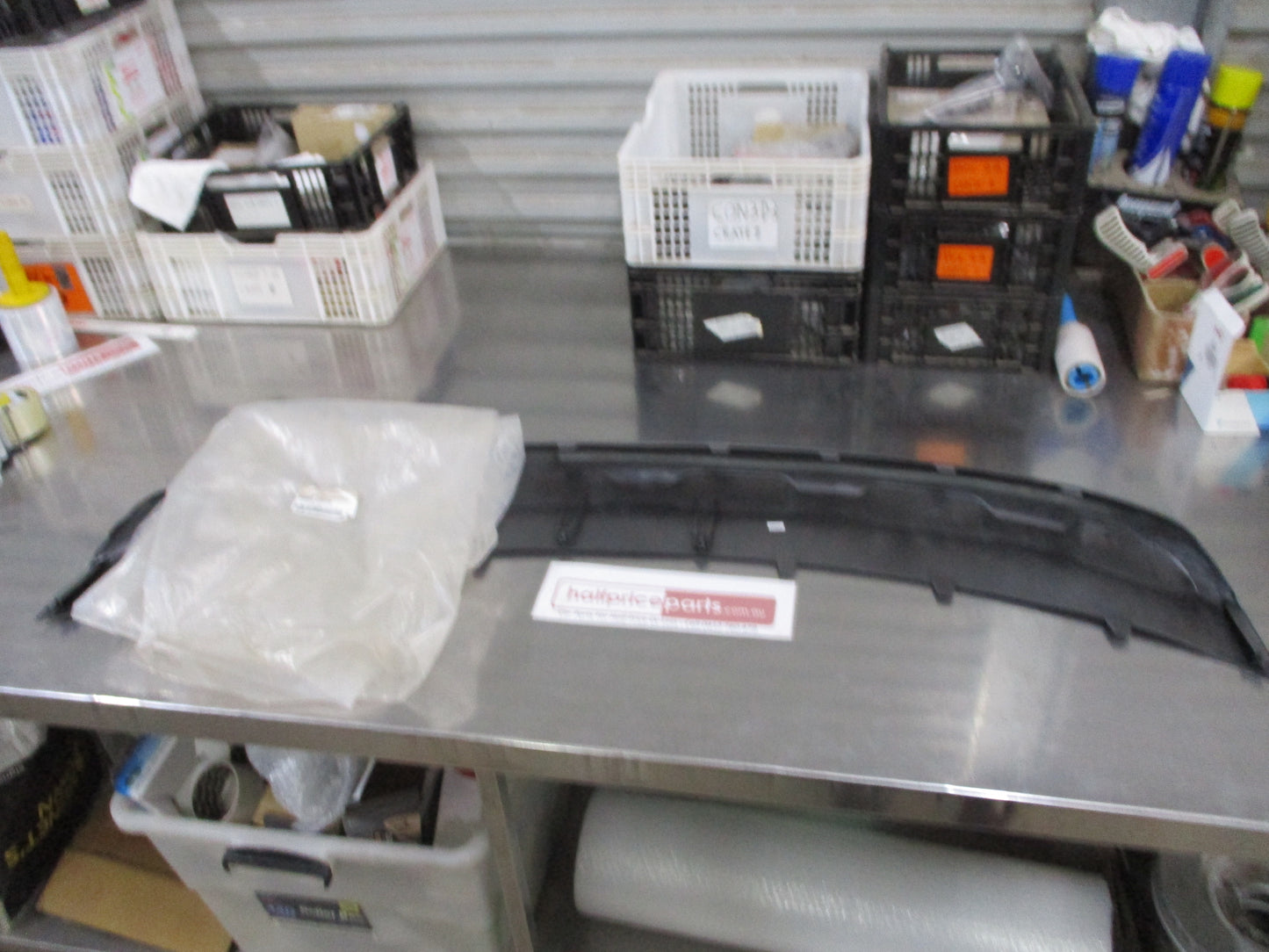 Kia Sorento Genuine Front Lower Bumper Skid Plate (Factory Silver) New Part