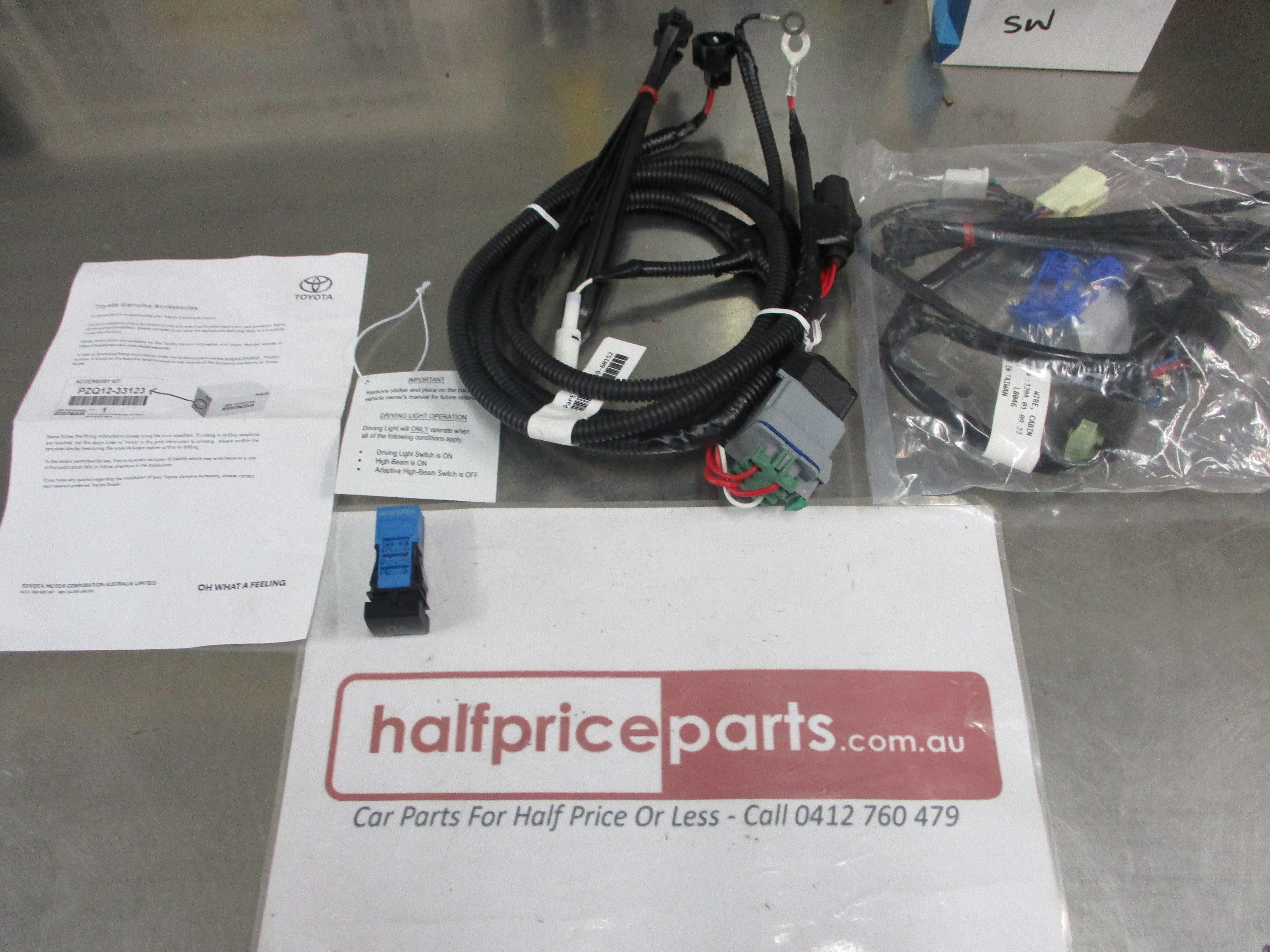 Toyota Landcruiser 300 GR-S/Sahara ZX Genuine Driving light Wiring