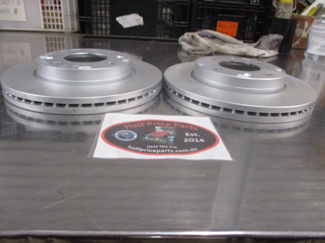Hyundai Sonata/Kia Optima Genuine Front Disc Rotor Vented Pair New Part