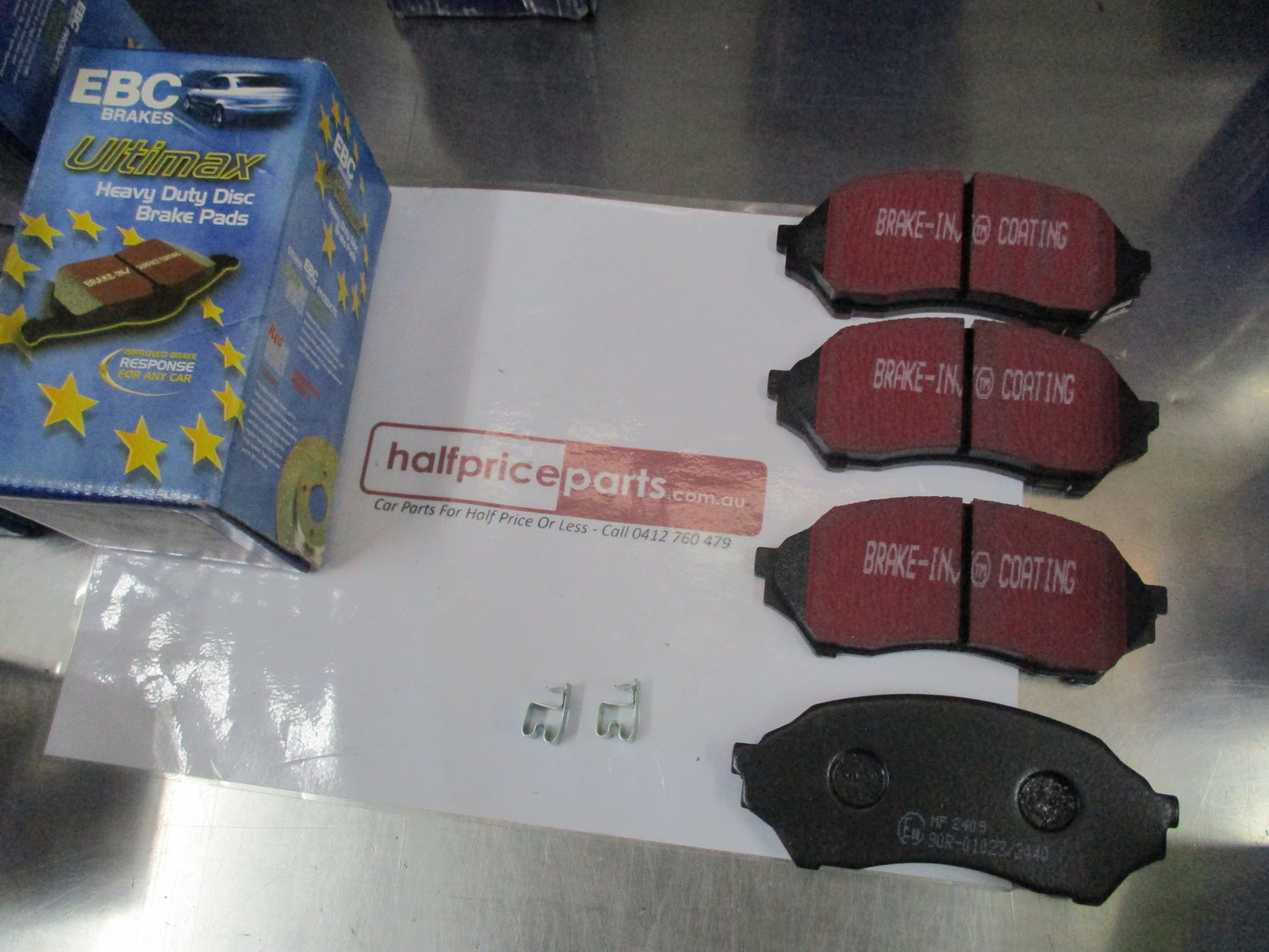 EBC Ultimax Front Brake Pads To Suit Mazda 323 New Part