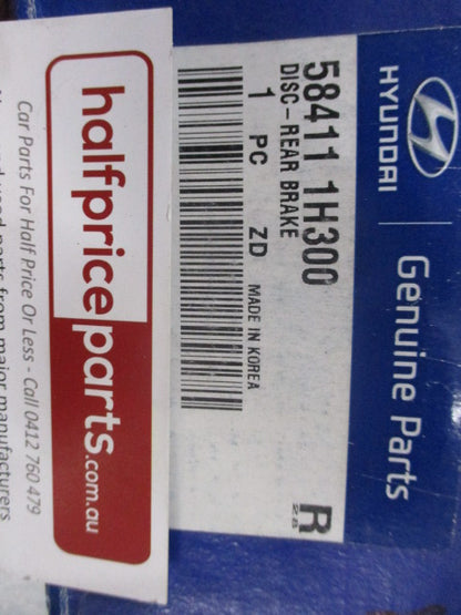 Hyundai Tuscon-Elantra/Kia Sportage Genuine Rear Brake Disc Rotor New Part