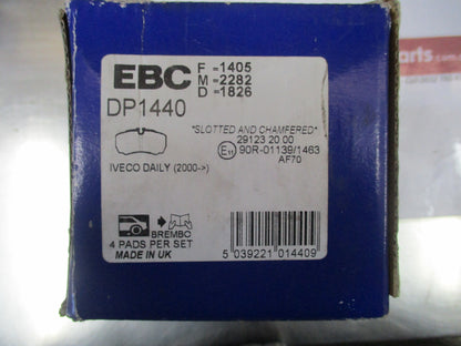 EBC Rear Brake Pad Set To Suit Ford Transit / Iveco Daily New Part