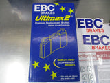 EBC Ulitimax 2 Rear Brake Pad Set To Suit Volkswagen Amarok / Crafter Van New Part