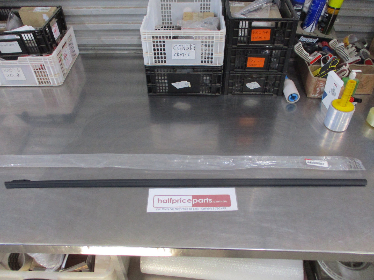 KIA Rio Genuine Left Hand Front Door Weather Strip Moulding New Part