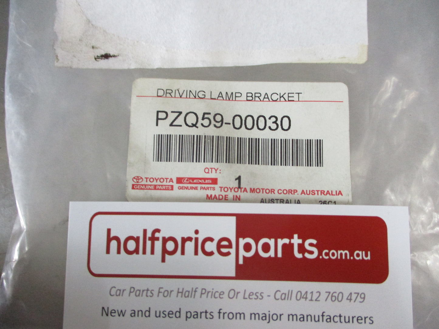 Toyota Landcruiser 200 Series/Prado 150/Hilux Genuine Driving Light Bracket kit For Nudge Bar New Part
