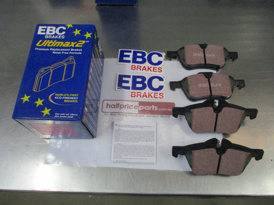 EBC Ultimax 2 Front Brake Pad Set To Suit Mini Countryman / Cabriolet / Cooper S New Part