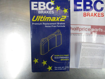 EBC Ultimax 2 Rear Brake Set To Suit Kia Sorento / Stinger - Hyundai Santa Fe New Part