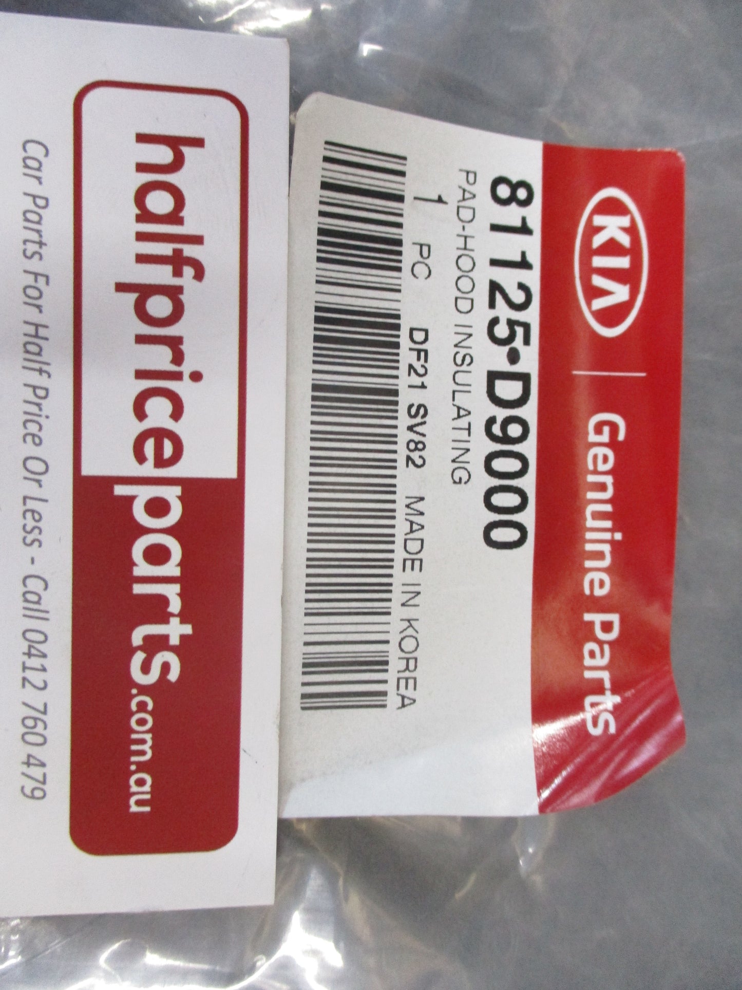Kia Sportage Genuine Bonnet Pad Insulator Liner New Part