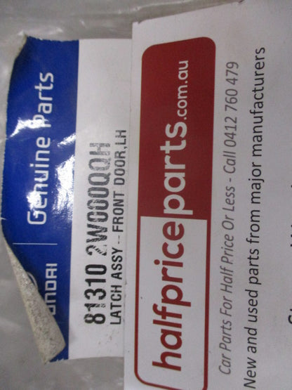 Hyundai Santa Fe Genuine Left Hand Front Door Lock Assembly New Part