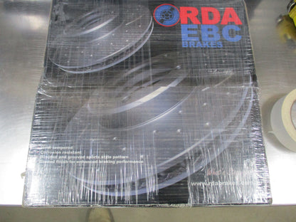 RDA Front Slotted & Dimpled Brake Rotors (Pair) To Suit Volkswagen Golf / Bora / Beetle New Part