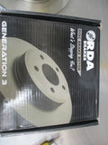 RDA Rear Standard Brake Disc Rotor (Single) New Part To Suit Kia Mentor / Cerato New Part
