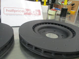 RDA Slotted & Dimpled Front Disc Rotors (Pair) To Suit Mitsubishi Evo X New Part