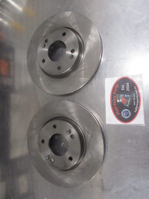 AcDelco Front Disc Brake Rotors (Pair) Suits Kia Cerato TD New Part