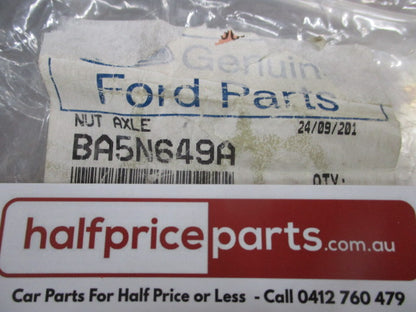 Ford Various Unknown Models Genuine Axle Nut Kit New Part