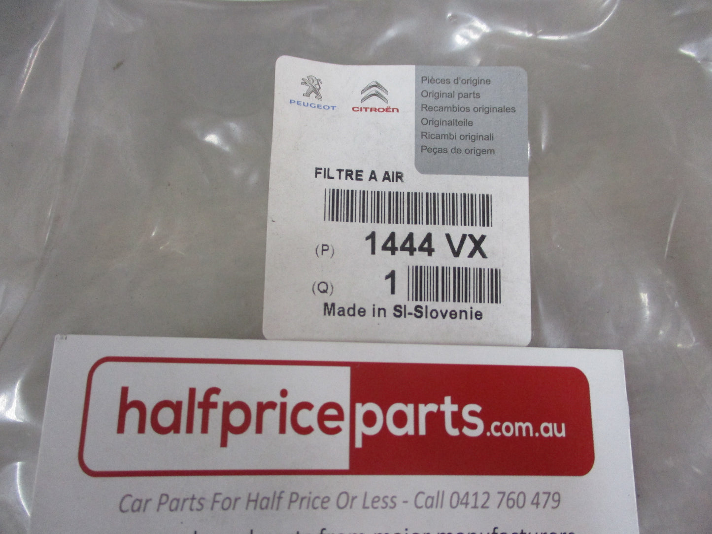 Peugeot 307/Citroen C4 Genuine Engine Air Filter New Part