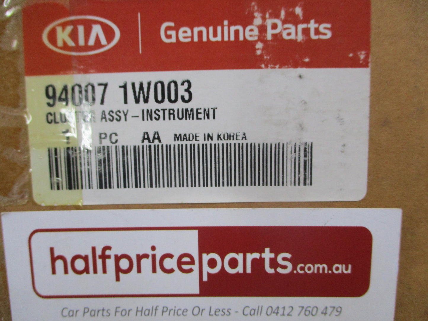 Kia Rio Genuine Instrument Cluster Assembly New Part