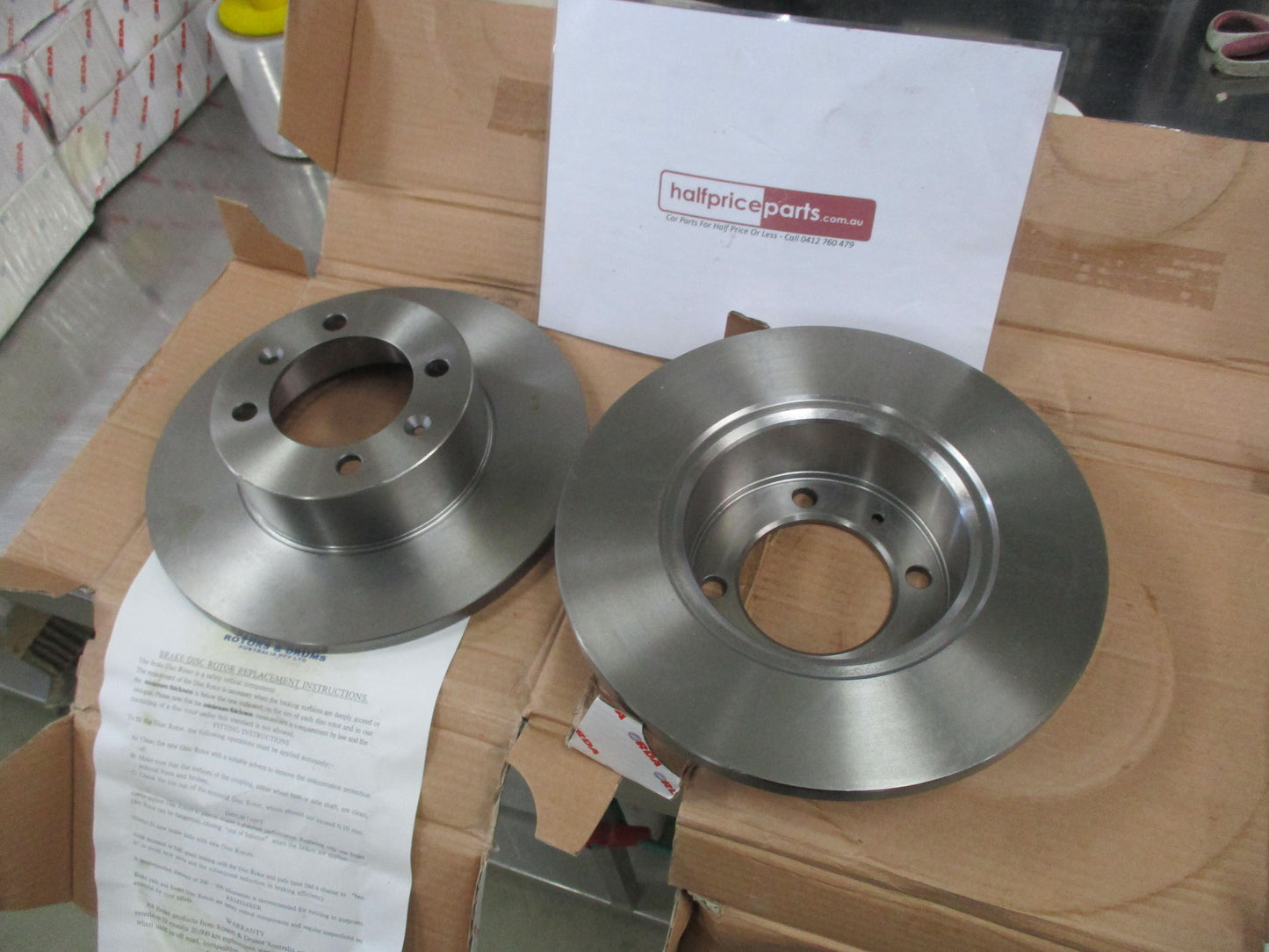 RDA Front Standard Brake Disc Pair To Suit SAAB 900 / And Turbo New Part