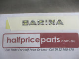 Holden TK Barina Genuine Tail Gate Chrome Emblem New Part