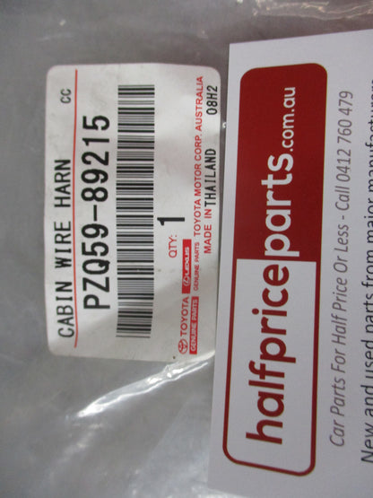 Toyota Genuine Cabin Wiring Harness New Part