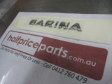 Holden TK Barina Genuine Tail Gate Chrome Emblem New Part