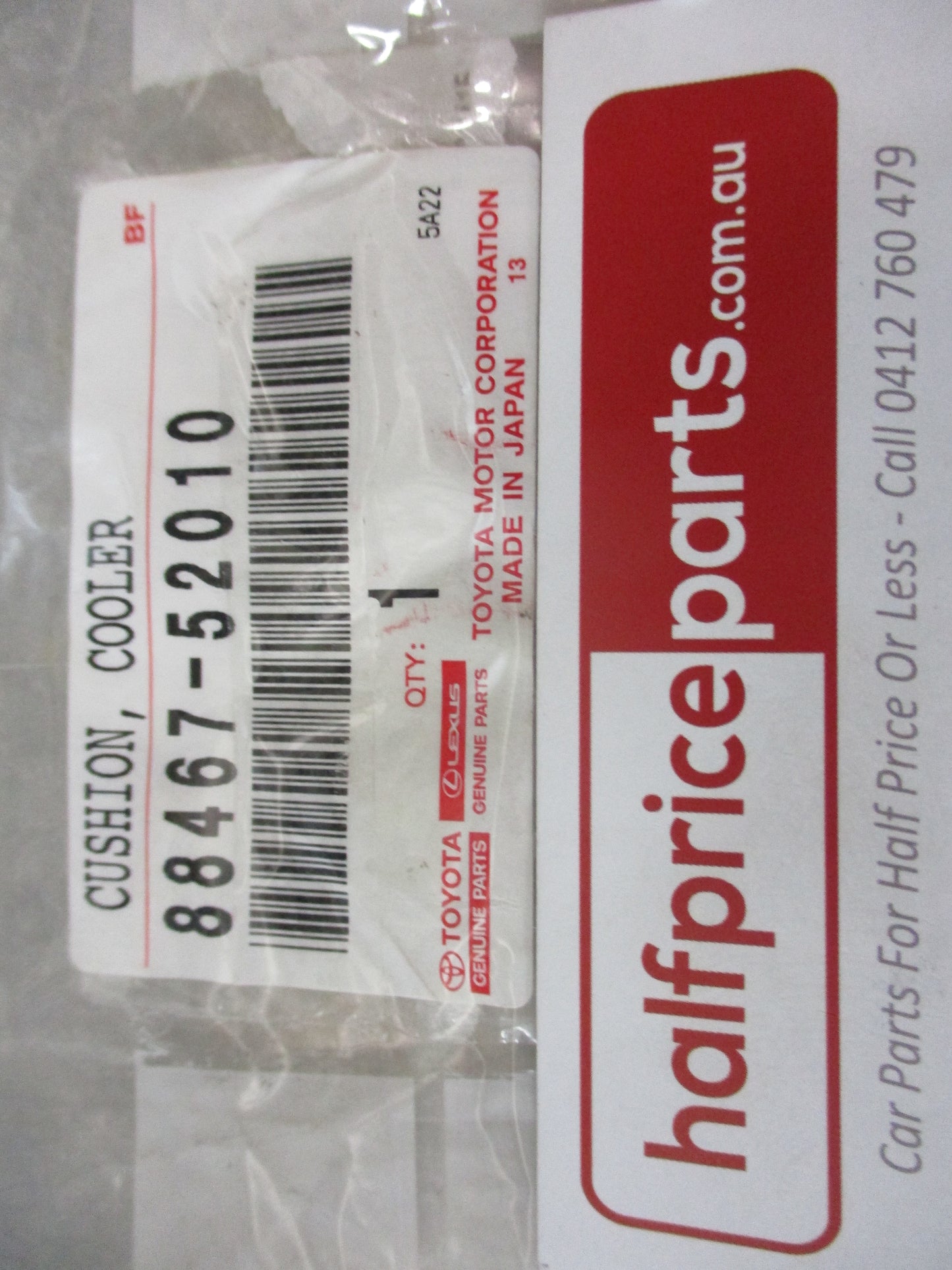 Toyota Echo Genuine Cushion Condenser Cooler Rubber New Part