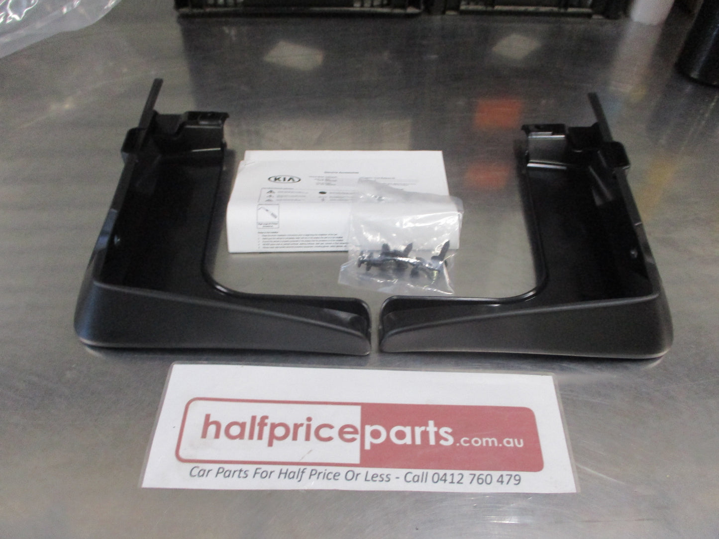 Kia Optima Genuine Front Mud Flap Set With Fitting Kit New Part