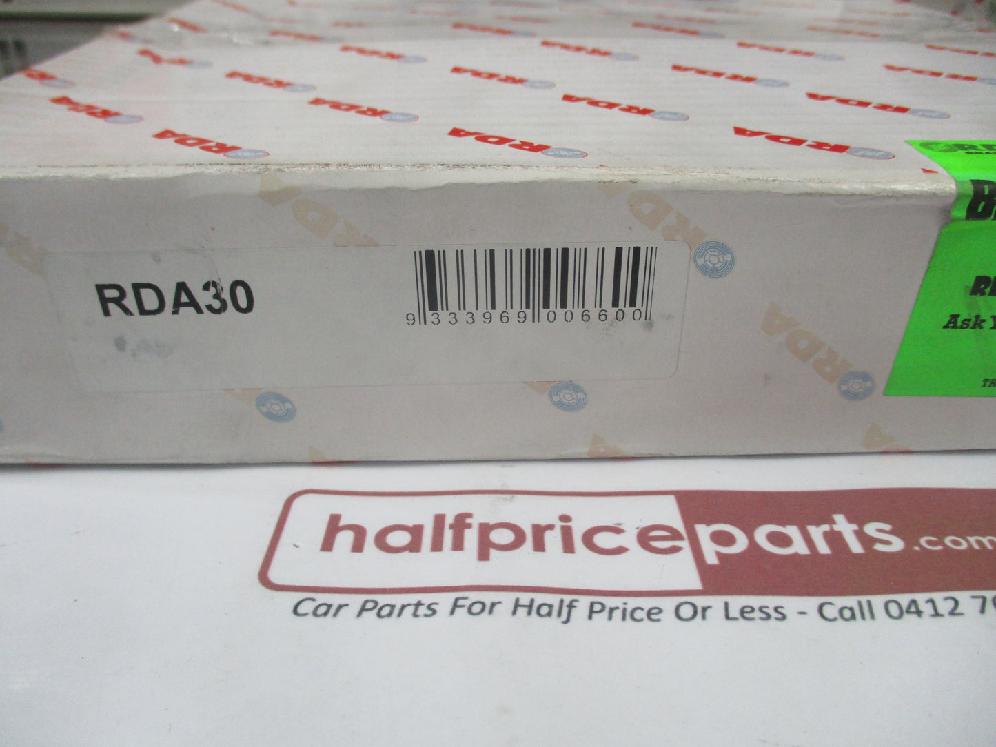 RDA Standard Front Disc Rotors (Pair) To Suit Holden Rodeo KB KBD New Part
