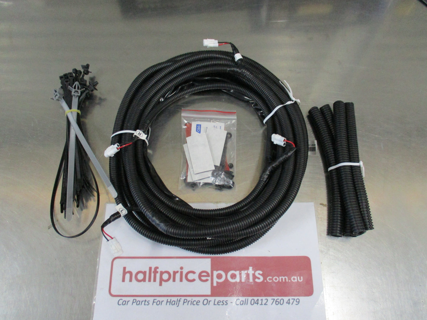 Toyota Hilux Genuine Rear Park Assist Wiring Harness ONLY (4 Heads) New Part