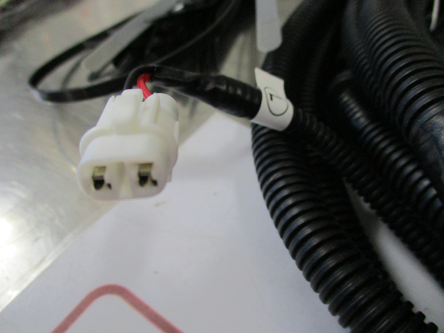 Toyota Hilux Genuine Rear Park Assist Wiring Harness ONLY (4 Heads) New Part