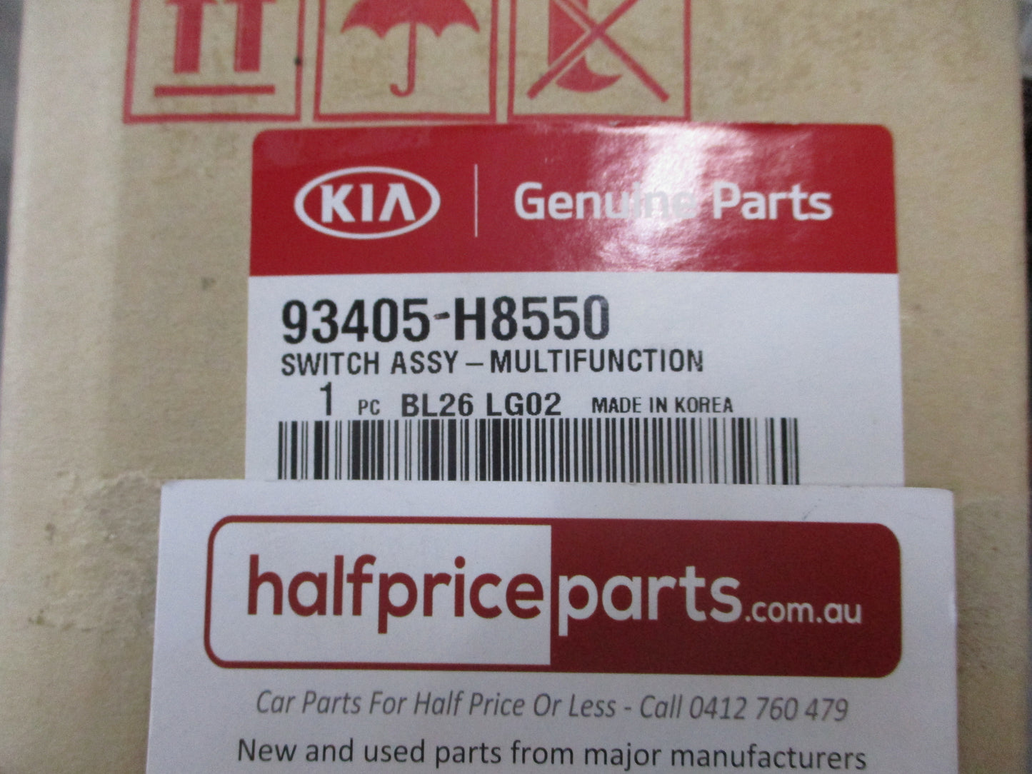Kia Rio YB Genuine Multifunction Combination Switch Assembly New Part