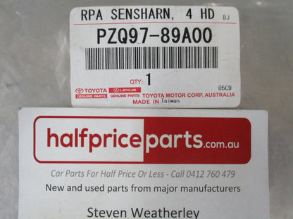 Toyota Hilux Genuine Rear Park Assist Wiring Harness ONLY (4 Heads) New Part
