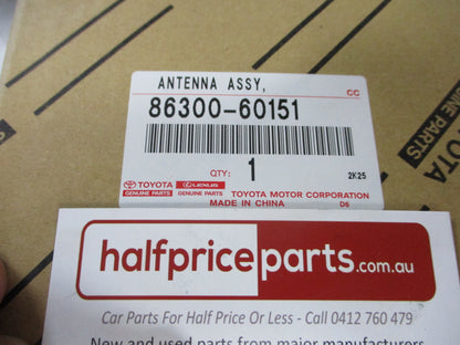 Toyota Landcruiser VX 100/105 Series Genuine Power Antenna Assembly New Part