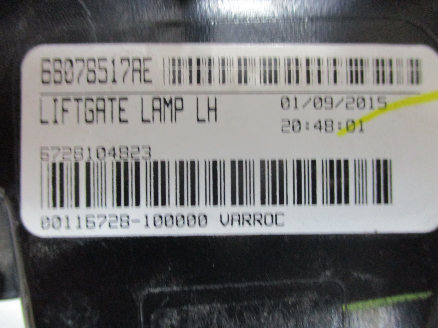 Dodge Journey Genuine Rear Taillights Set Used Part