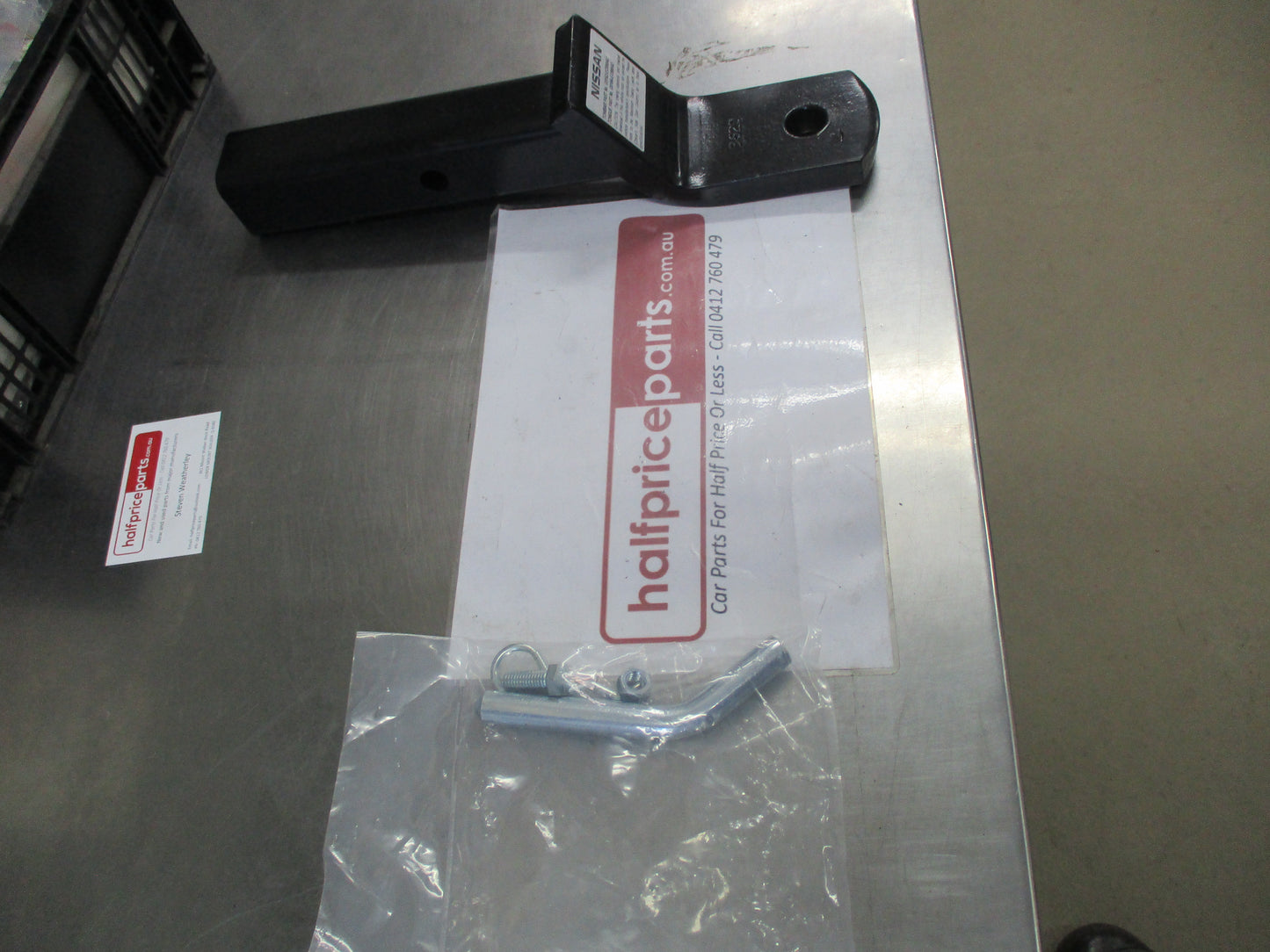 Nissan Navara D40 Genuine Tow Bar Tongue Kit New Part