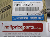 Mazda 3 BK-BL Sedan-Hatch Genuine Front Brake Pad Set New Part