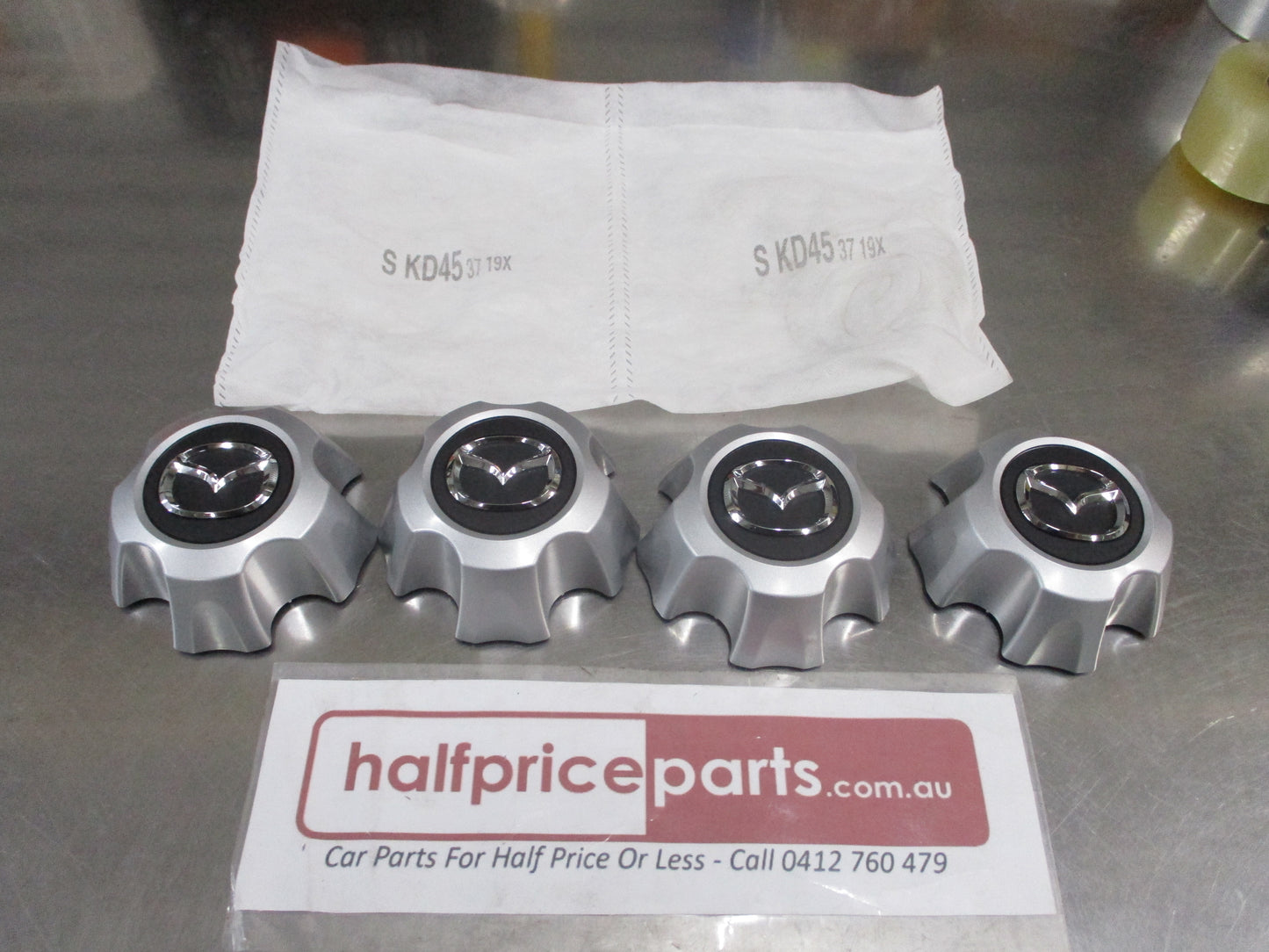 Mazda CX-5 Genuine Set Of 4 Center Wheel Caps New Part