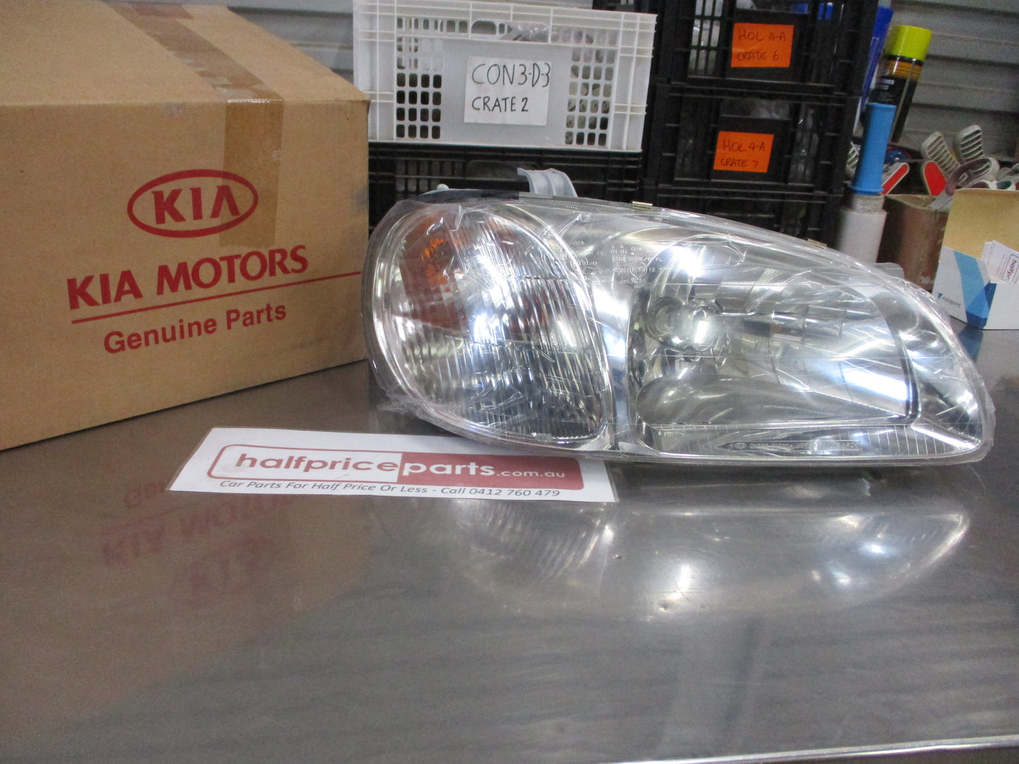 Kia Carnival Genuine Right Hand Head Light Assembly New Part