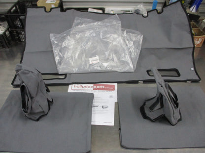 Toyota Hilux Extra Cab Genuine Rear Full Canvas Seat Covers New Part