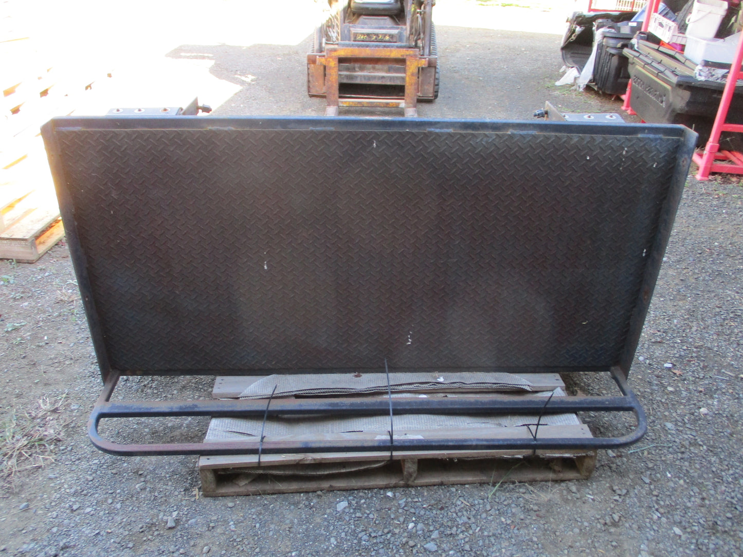 Steel Tray Back Shortened Competition Style Used Part