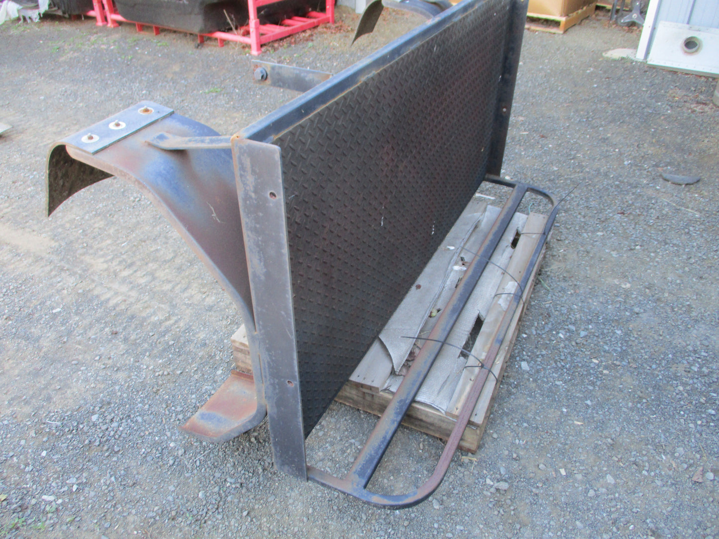 Steel Tray Back Shortened Competition Style Used Part