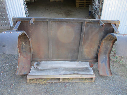 Steel Tray Back Shortened Competition Style Used Part