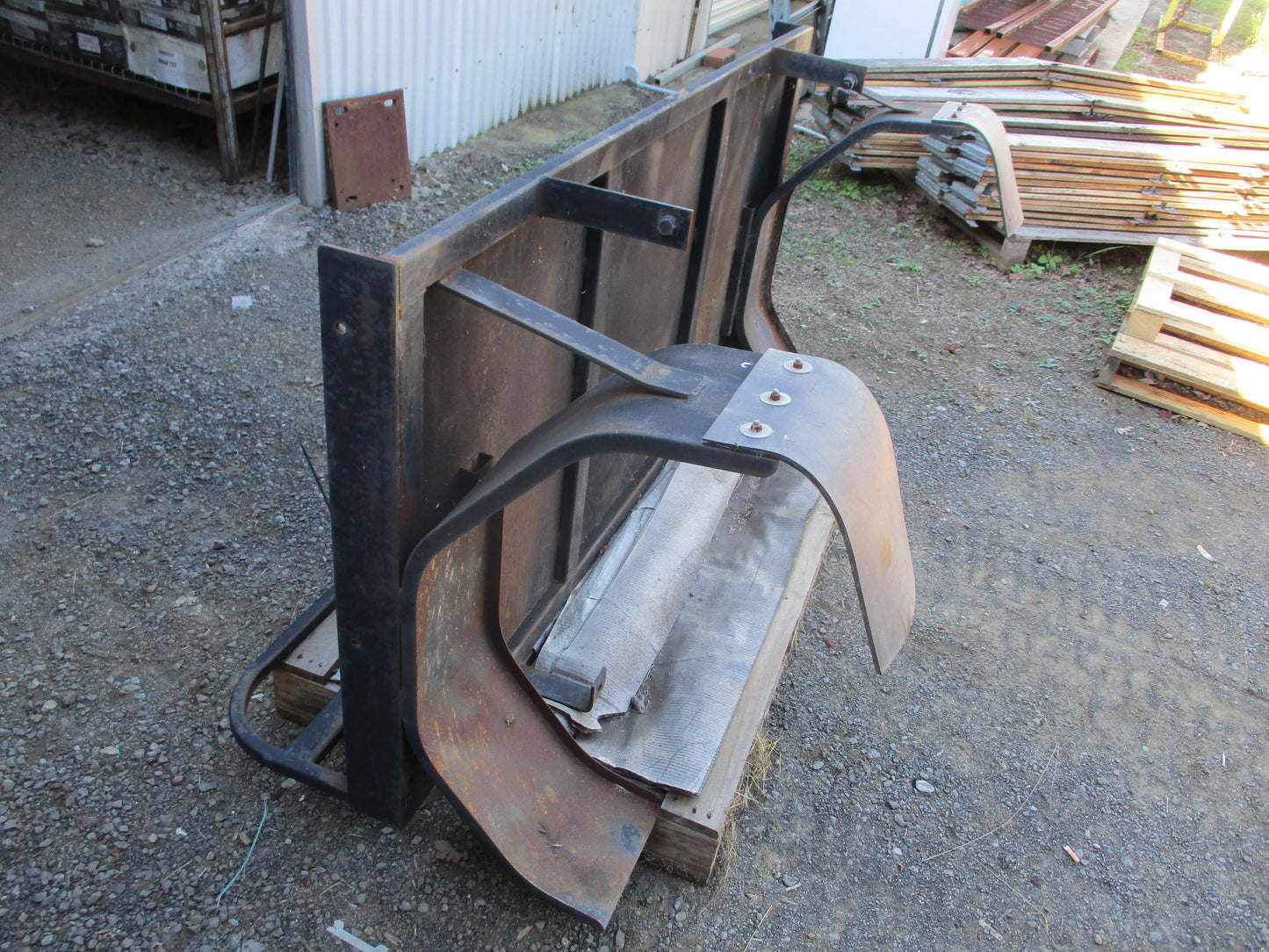 Steel Tray Back Shortened Competition Style Used Part