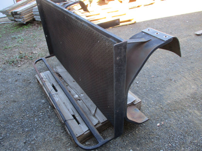 Steel Tray Back Shortened Competition Style Used Part