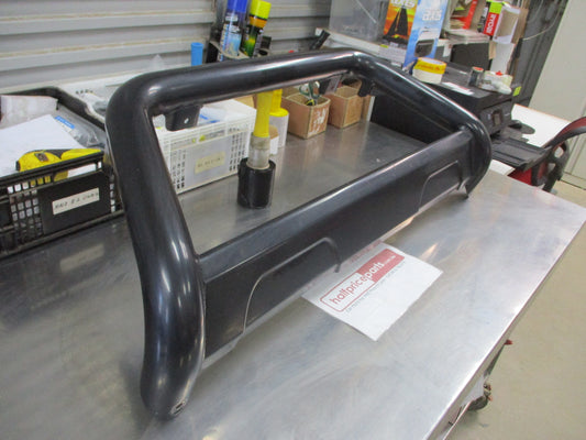 Toyota Hilux Genuine Stainless Black Nudge Bar (Replacement Only No Fitting KIt) Used Part
