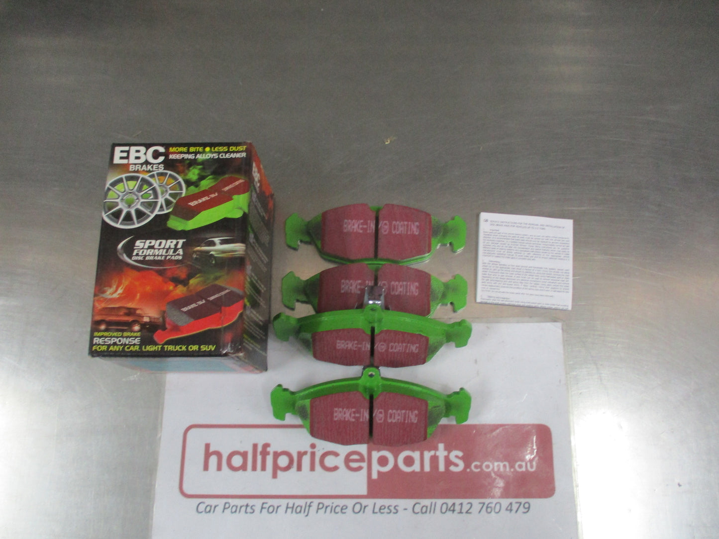 EBC Greenstuff Rear Brake Pads Suits Jaguar XJ8/XK8 New Part