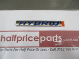 Honda Jazz Genuine HYBRID Side Badge/Emblem New Part